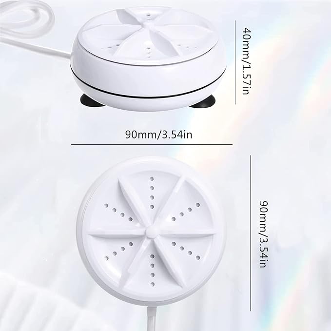 Portable Washing Machine, Mini Ultrasonic Washing Machine