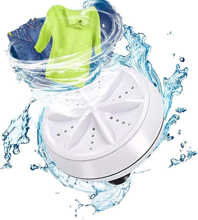 Portable Washing Machine, Mini Ultrasonic Washing Machine